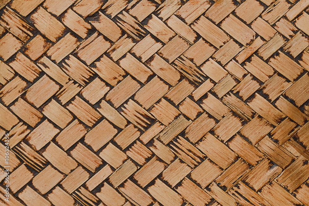 Woven bamboo texture for pattern and background Woven bamboo texture for pattern and background