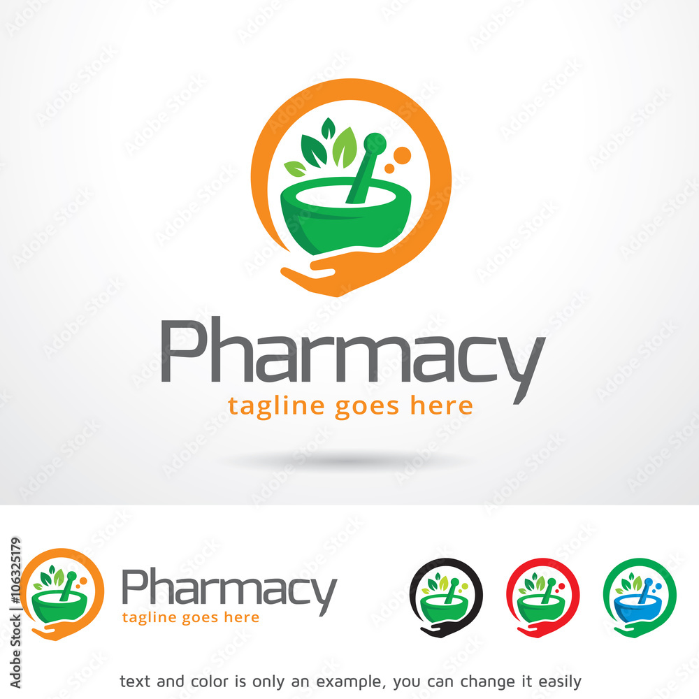 Pharmacy Logo Template Design Vector Pharmacy Logo Template Design Vector
