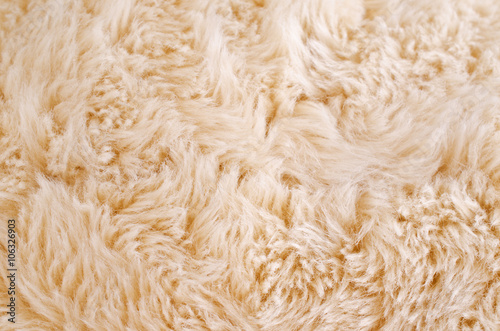 Background of beige fur