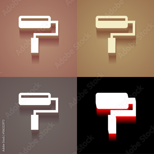3_Vintage_Icons_With_Long_Shadow