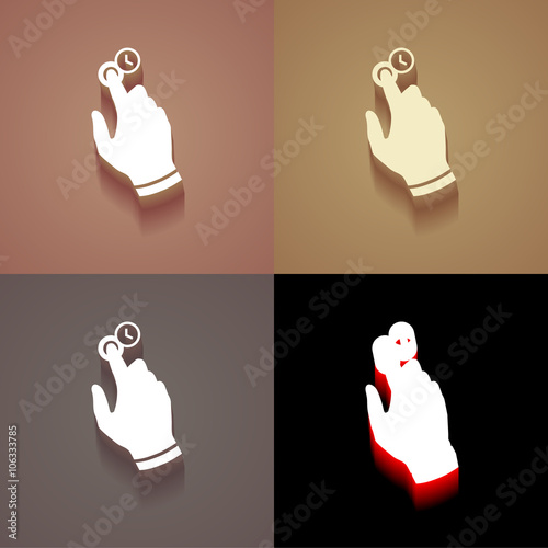 3_Vintage_Icons_With_Long_Shadow
