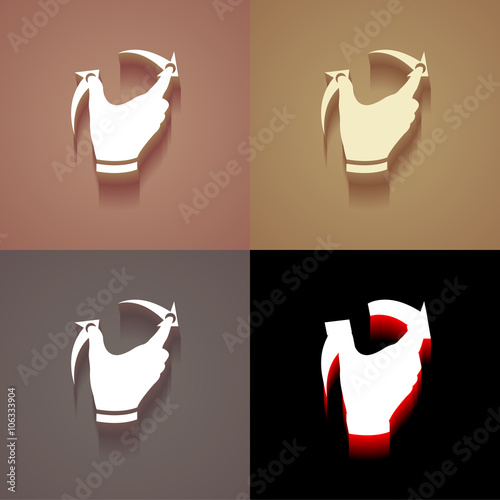3_Vintage_Icons_With_Long_Shadow