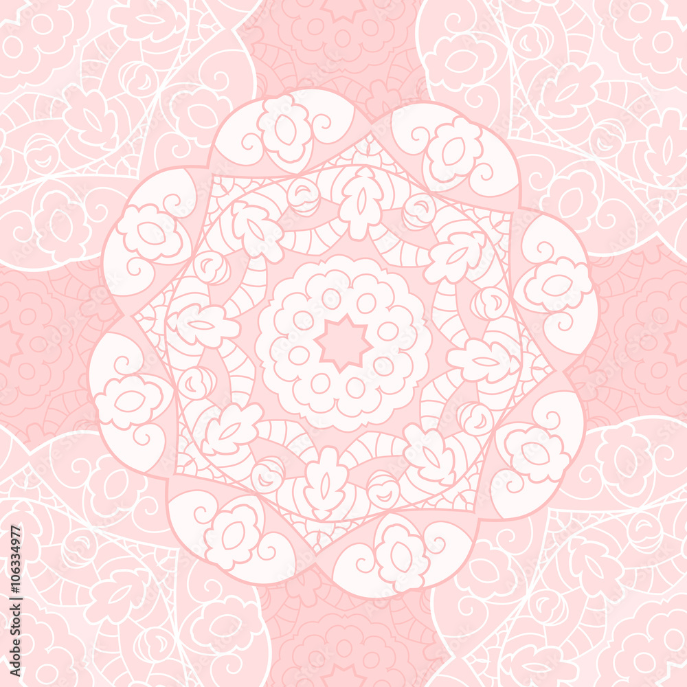 Delicate lace seamless pattern Delicate lace seamless pattern