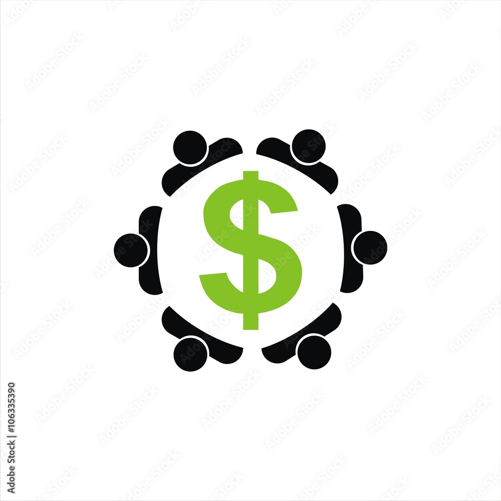 people want money vector template people want money vector template