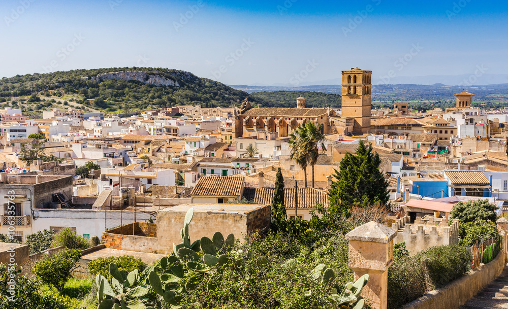 Mediterranean Old Town Felanitx Majorca Spain