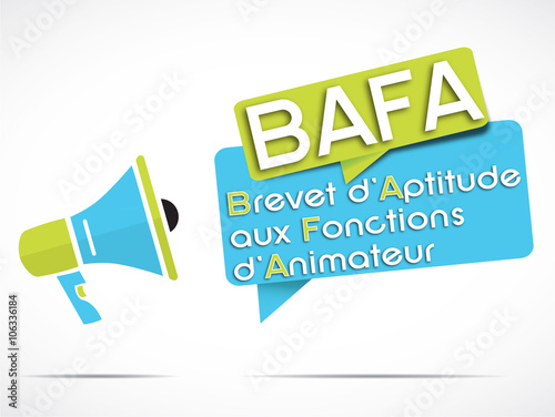 mégaphone : BAFA