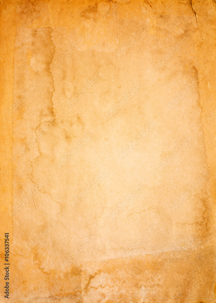 Old Paper texture - vintage brown paper sheet.