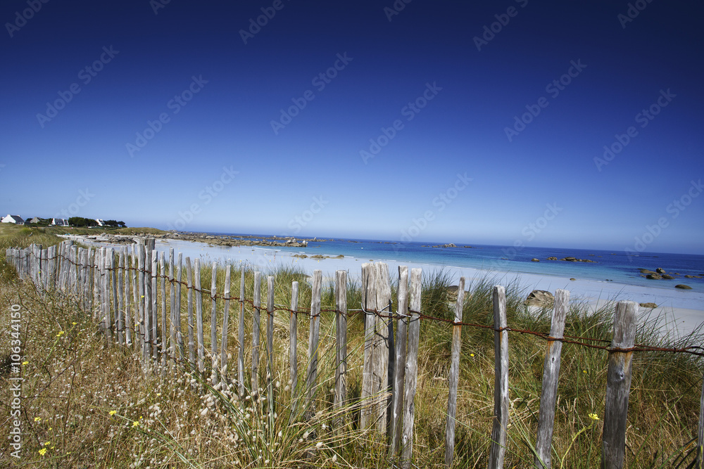 Obraz premium Küste und Strand in der Bretagne