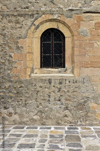small church window