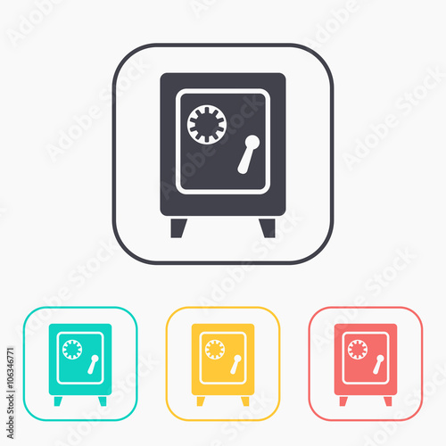 Safe color icon set