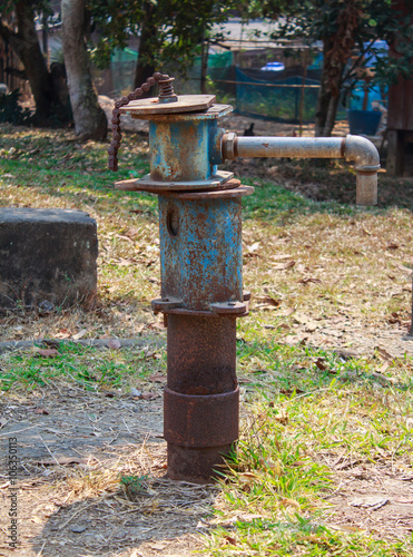 Old manual water pump (Lever Pumps)