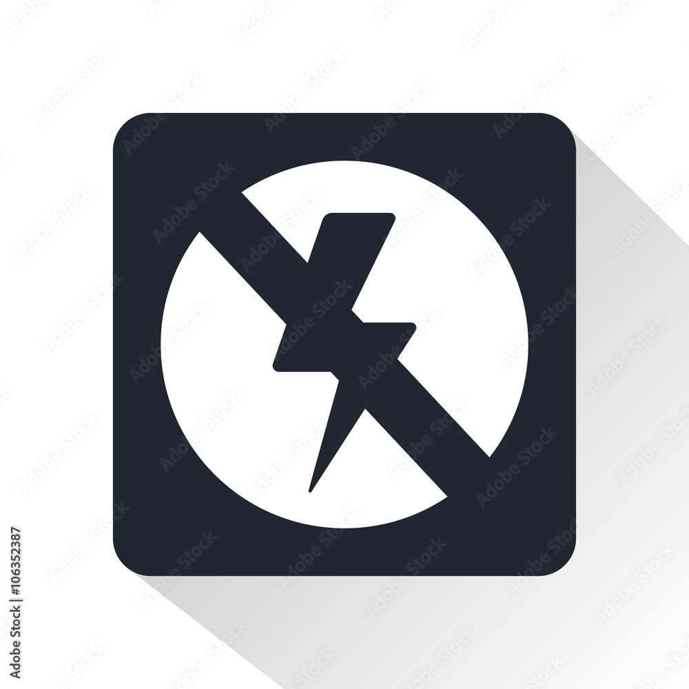 Fototapeta premium flash mode icon