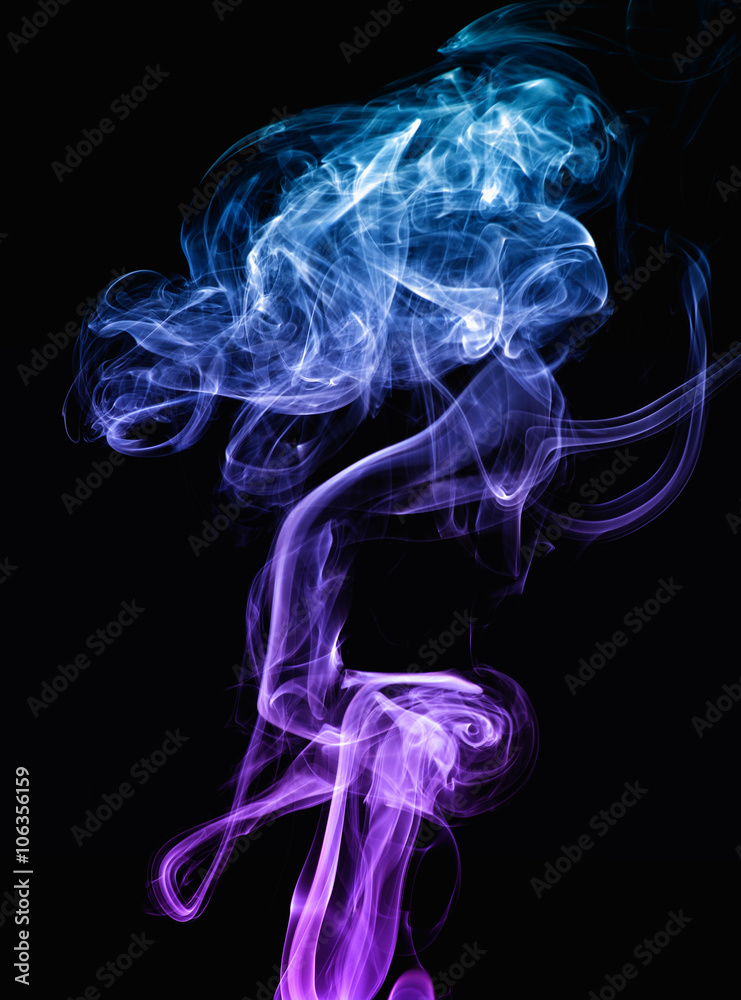 Fototapeta premium colored smoke