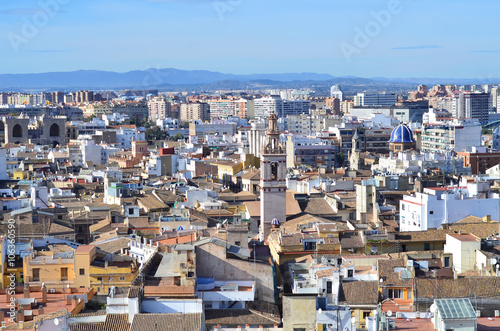 Panorama of the city of Valencia ,Spain © natalia_maroz