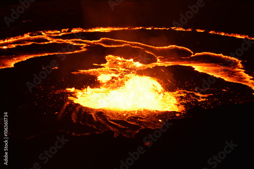 Eruption of Erta Ale
