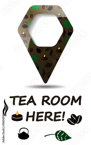 pointer to tea room