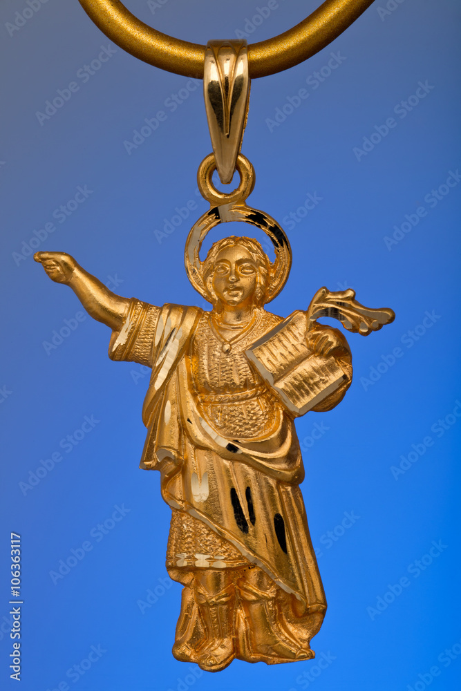 Fototapeta premium Gold Pendant