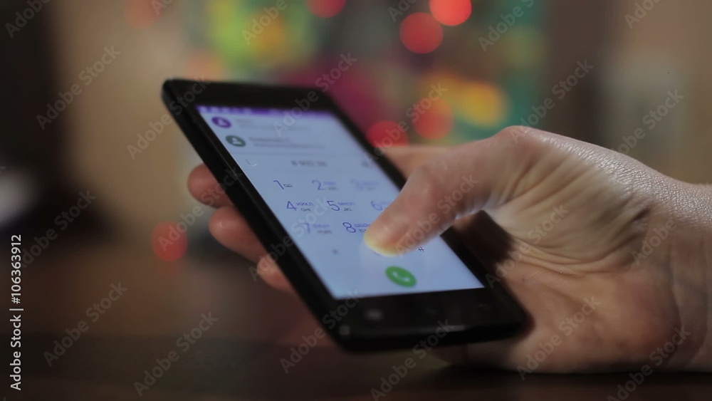 Smartphone closeup set of messages and surfing pages Smartphone closeup set of messages and surfing pages