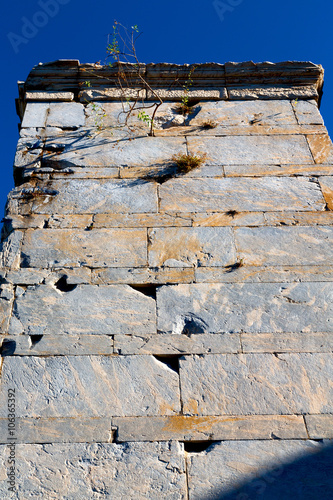 old towert   marble  and sky photo