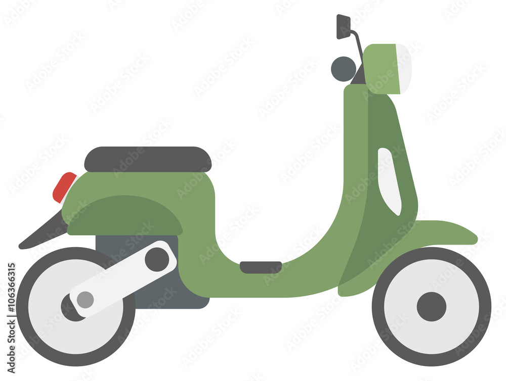 Modern classic scooter Modern classic scooter