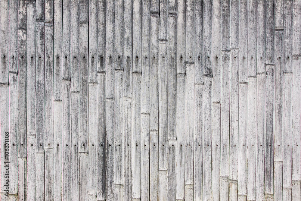 Grunge dirty gray bamboo wall background. Grunge dirty gray bamboo wall background.