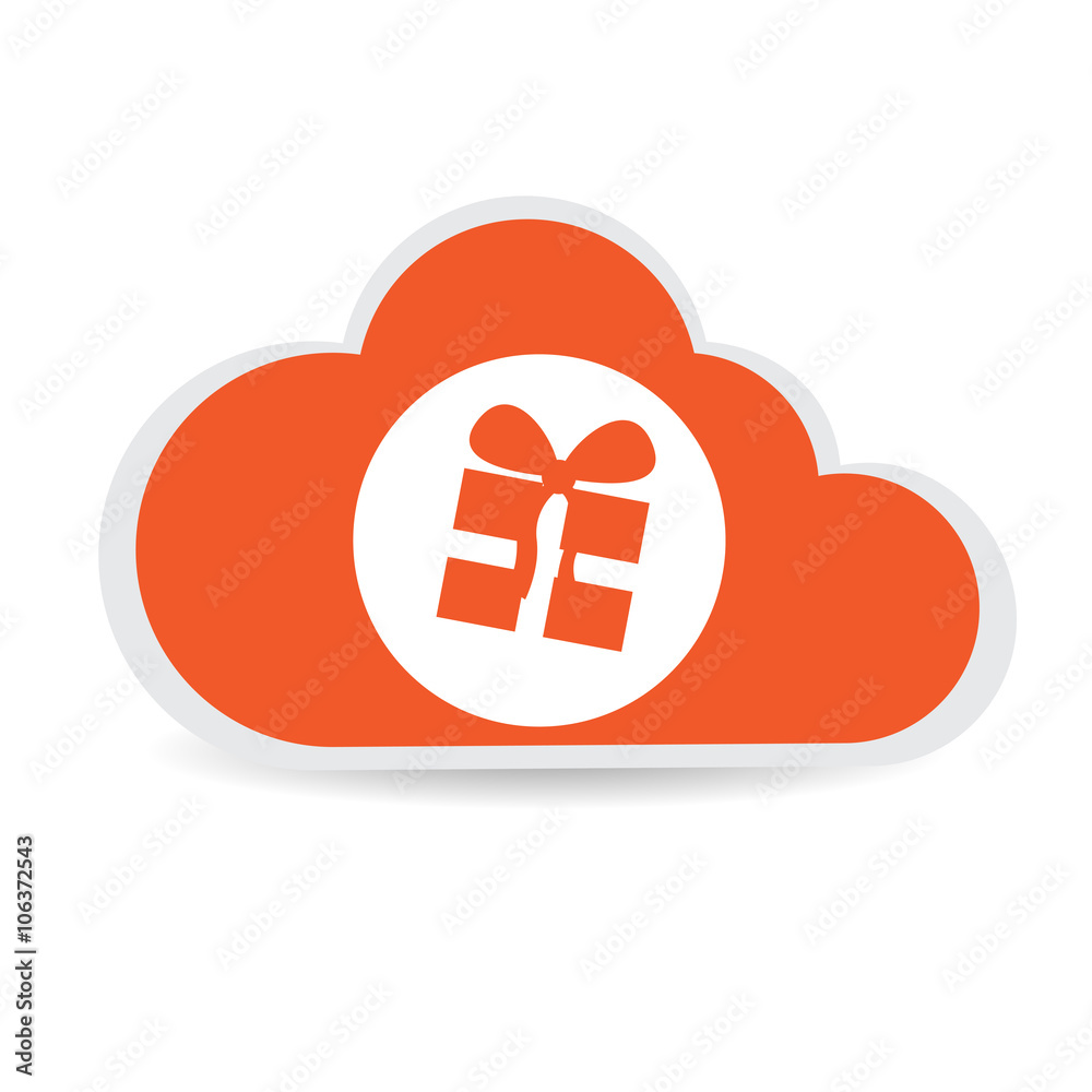 Obraz premium Cloud computing