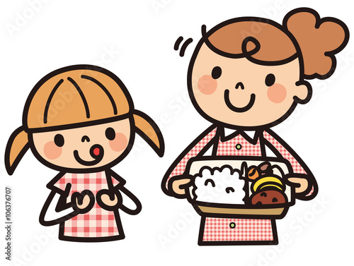お弁当　親子