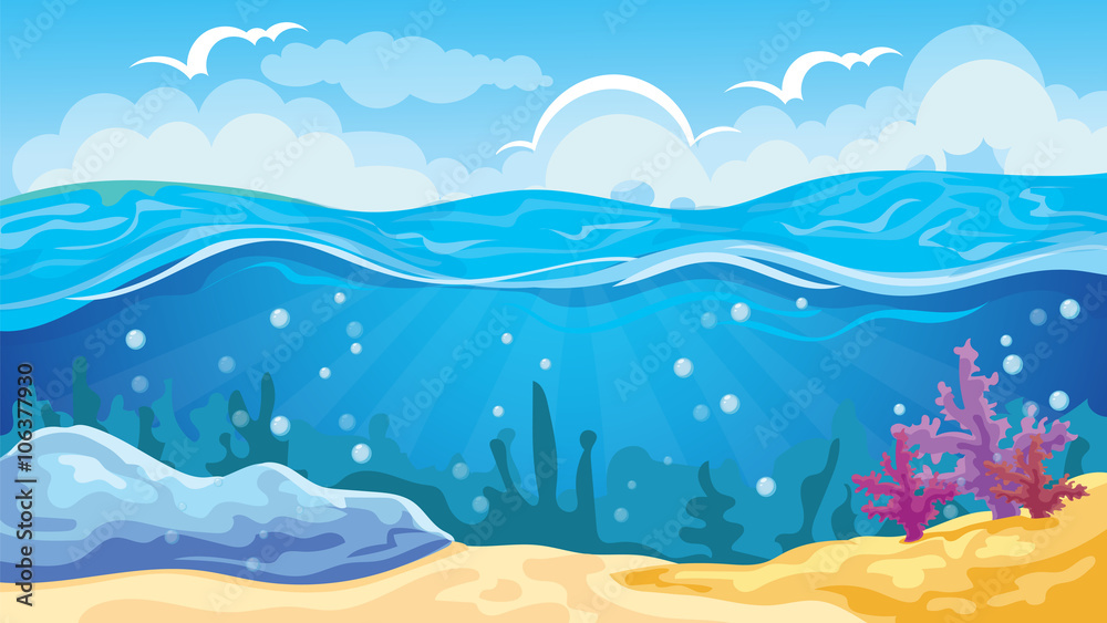 Game Seascape Background