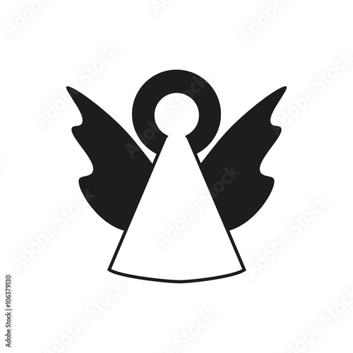 Angel icon vector