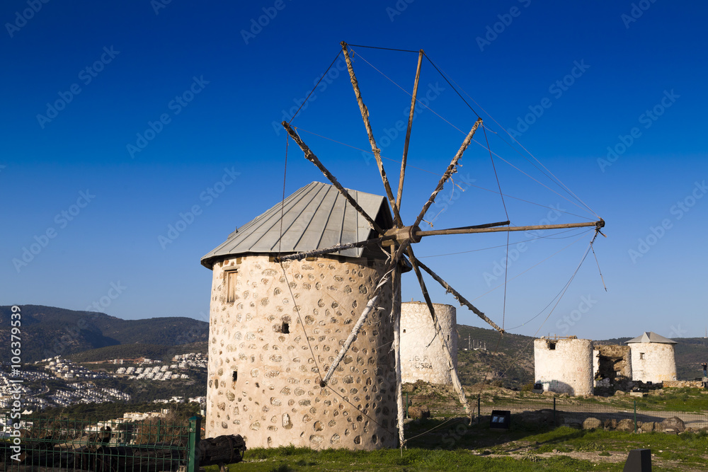 Windmills in Bodrum