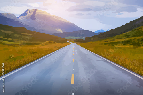 Road perspective