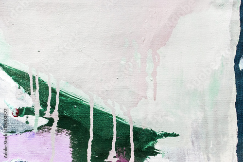 Painted canvas fragment tex...