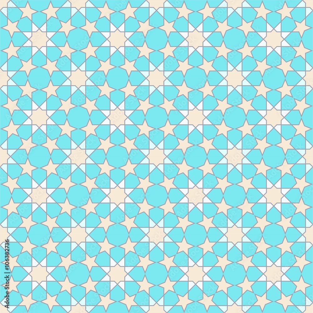 traditional turkish mosque pattern 01
