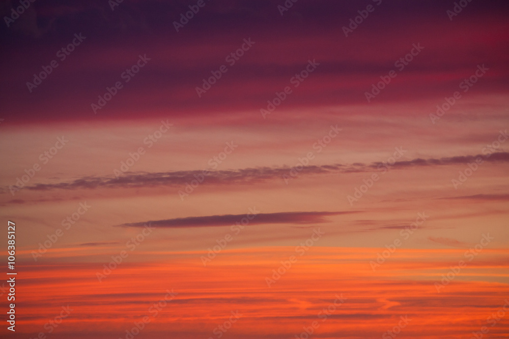 Fototapeta premium Abendrot