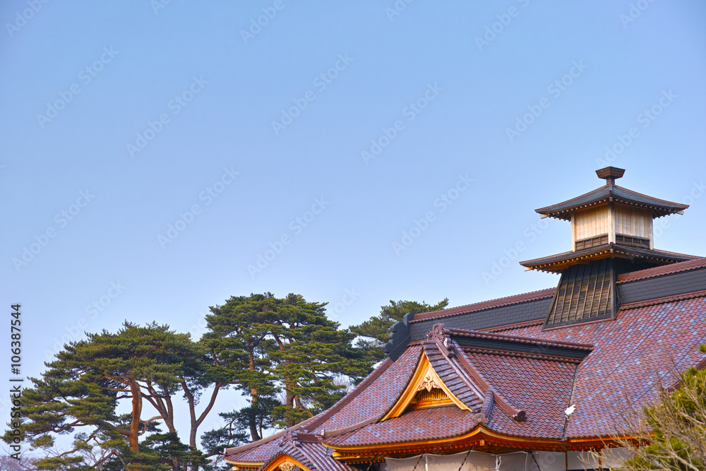 函館五稜郭の風景