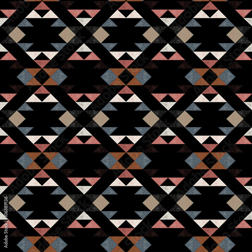 Navajo ethnic pattern - vector illustration.