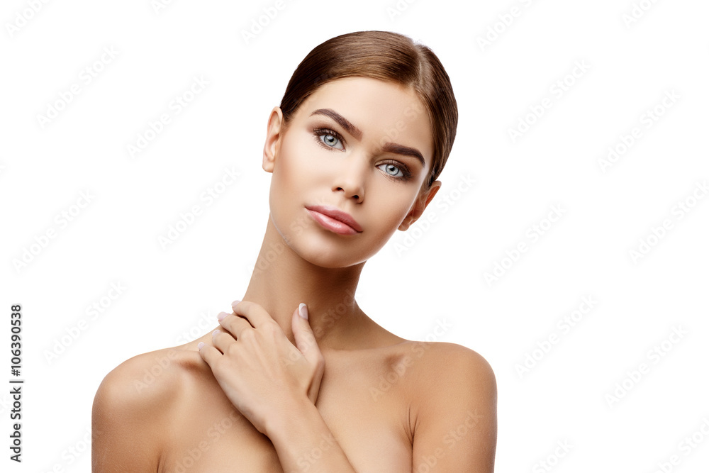 Beautiful Woman with Clean Fresh Skin Beautiful Woman with Clean Fresh Skin