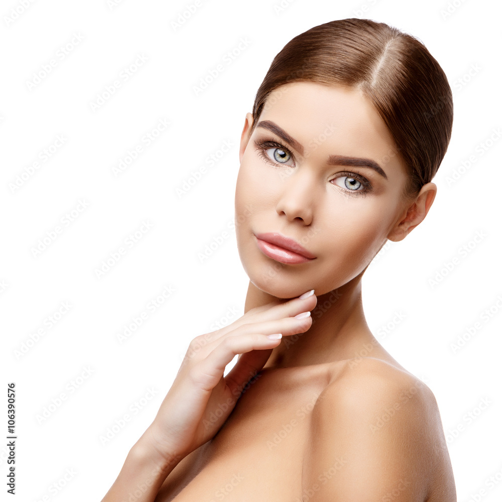 Beautiful Woman with Clean Fresh Skin Beautiful Woman with Clean Fresh Skin