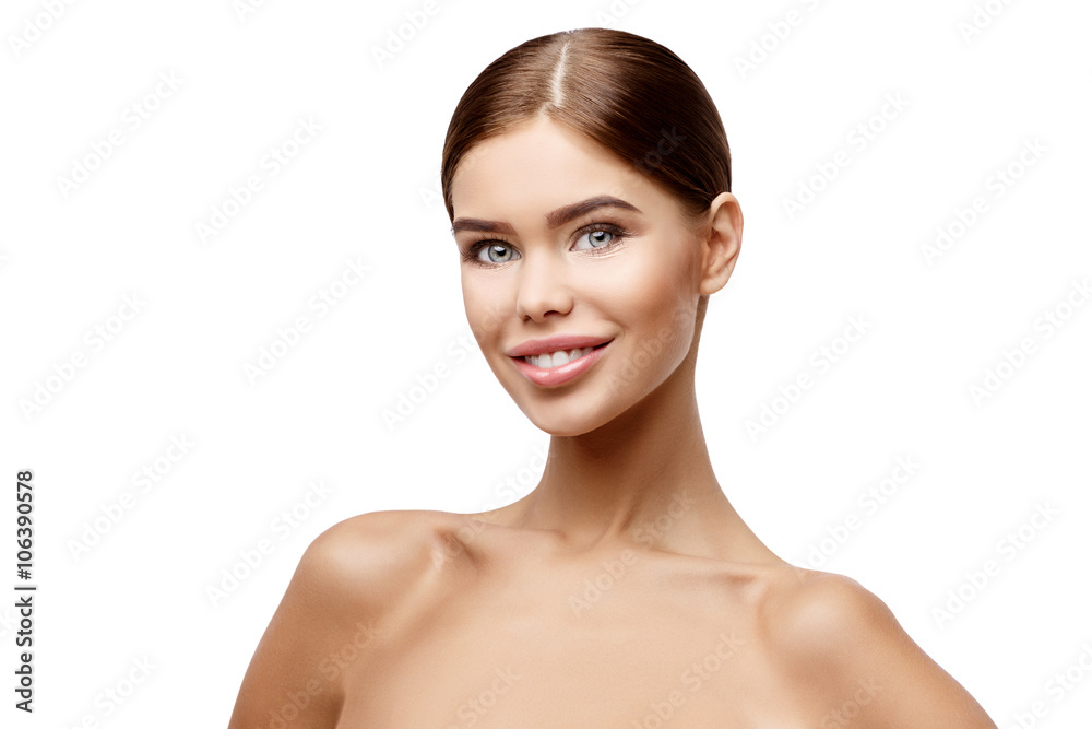 Beautiful Woman with Clean Fresh Skin Beautiful Woman with Clean Fresh Skin