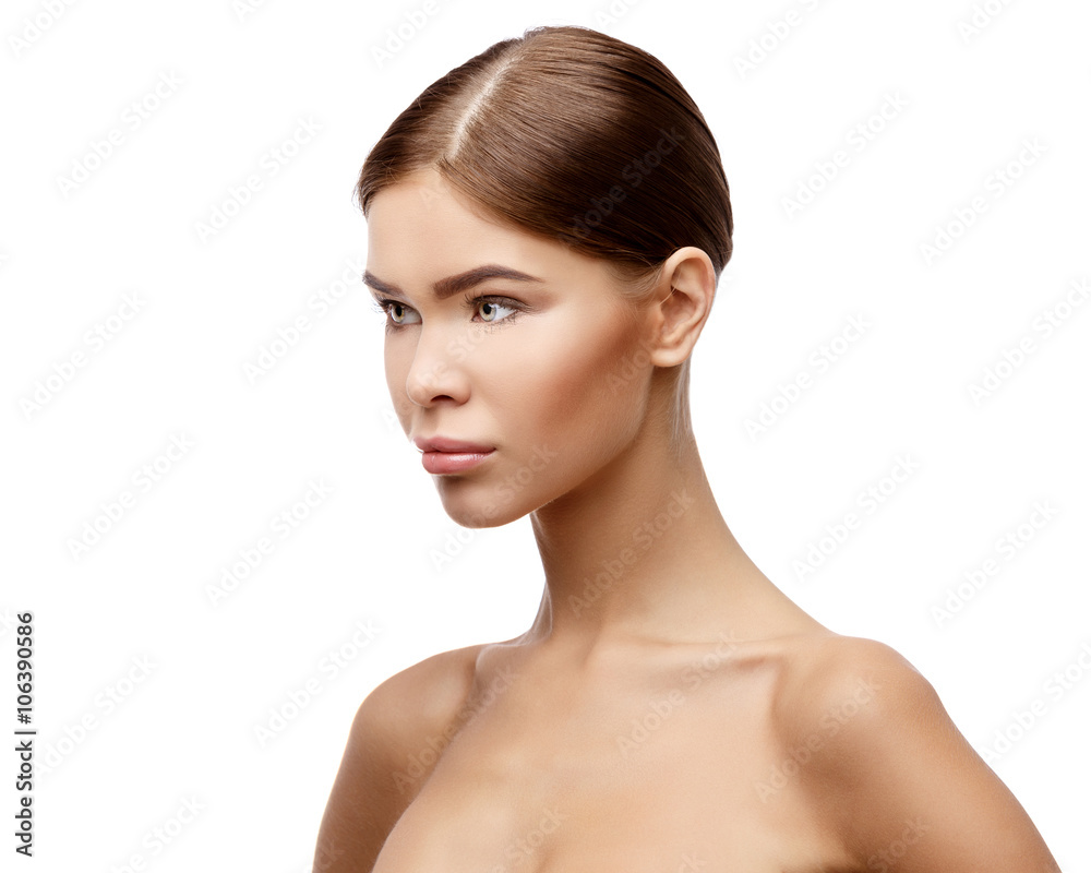 Beautiful Woman with Clean Fresh Skin Beautiful Woman with Clean Fresh Skin
