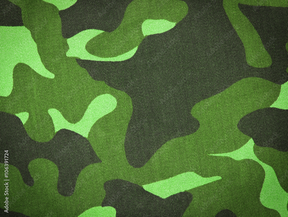 Fototapeta premium Close up of camouflage pattern. Whole background