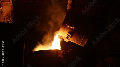 Iron production in Russia