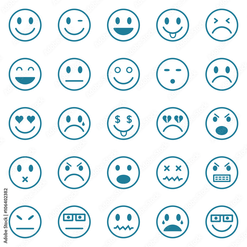 Smiley faces Smiley faces