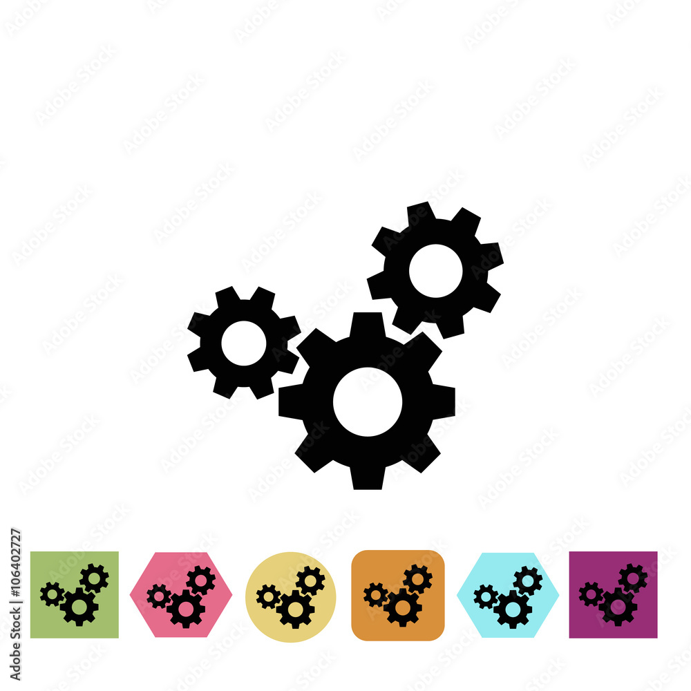 Gear icon Gear icon