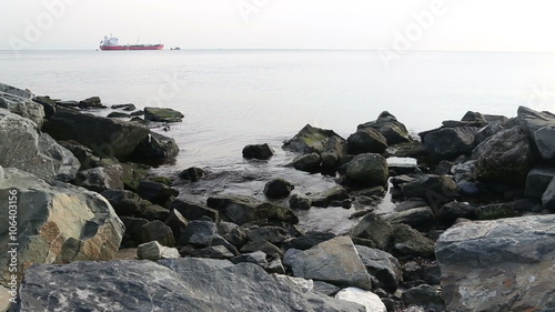 Rocky coastal zones photo