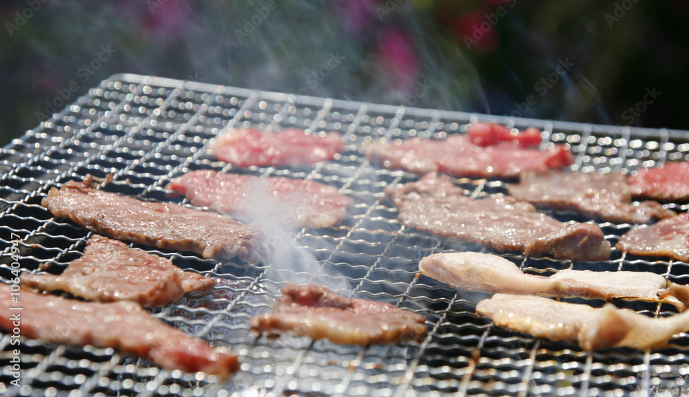 バーベキューと焼肉 バーベキューと焼肉