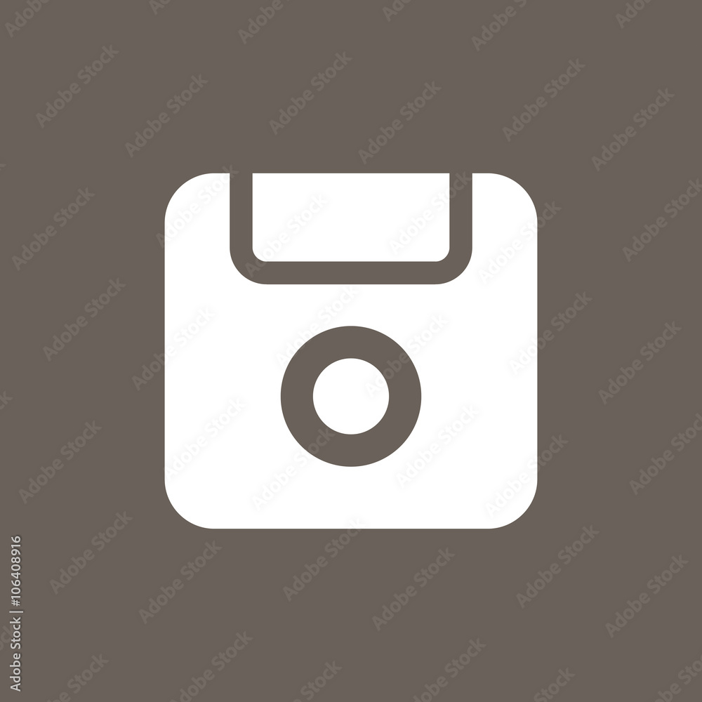 Save Icon on Dark Gray Color. Eps-10. Save Icon on Dark Gray Color. Eps-10.