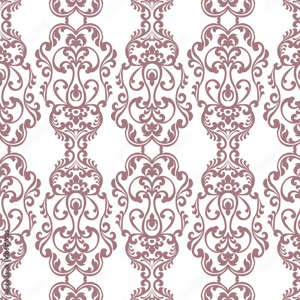 Vintage Damask Elegant Royal ornament pattern. Luxury texture for ...