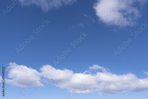blue sky with clouds 3