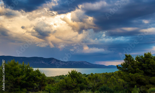 Vrana lake in Croatia.